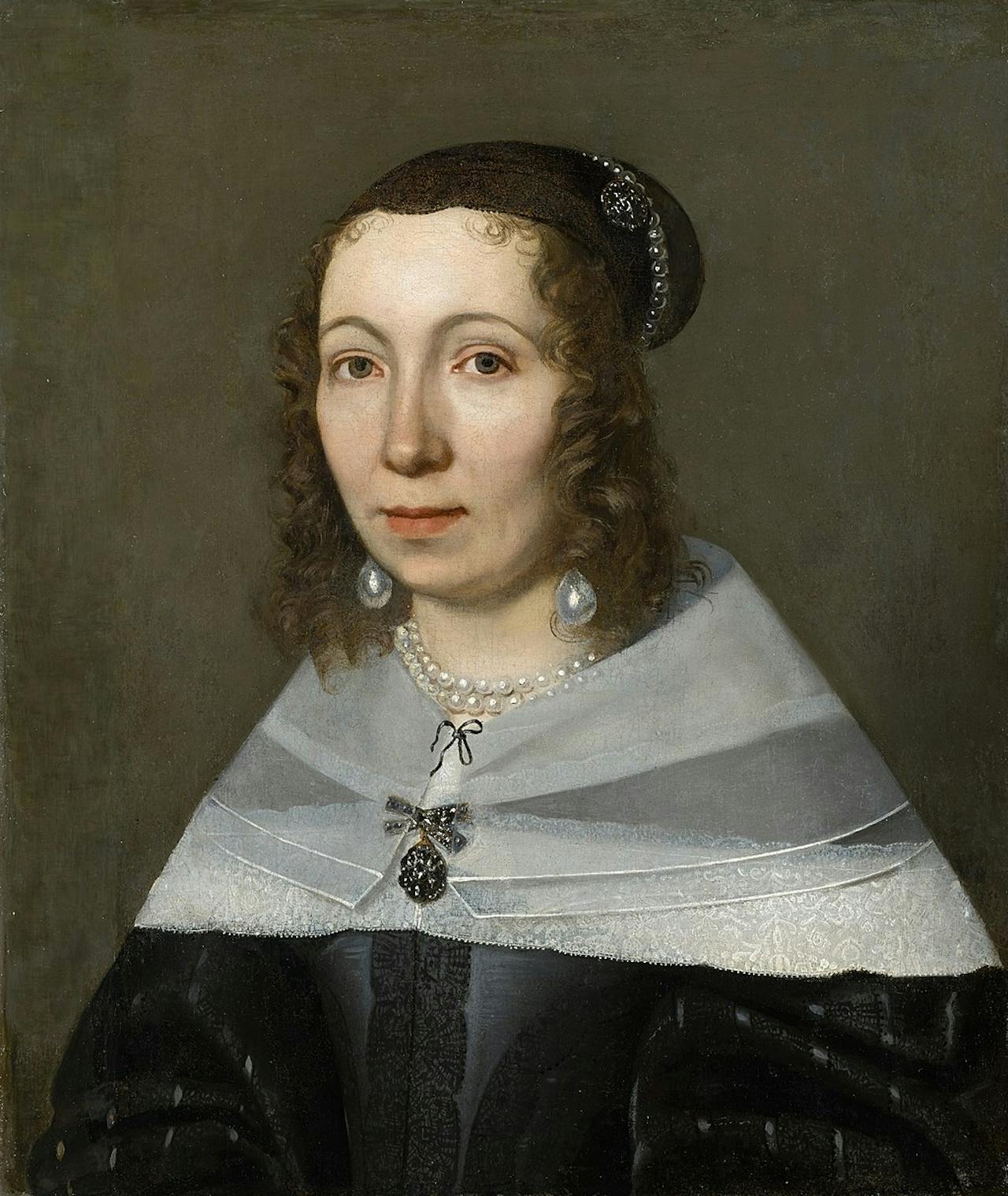Maria Sibylla Merian portret uit 1679
