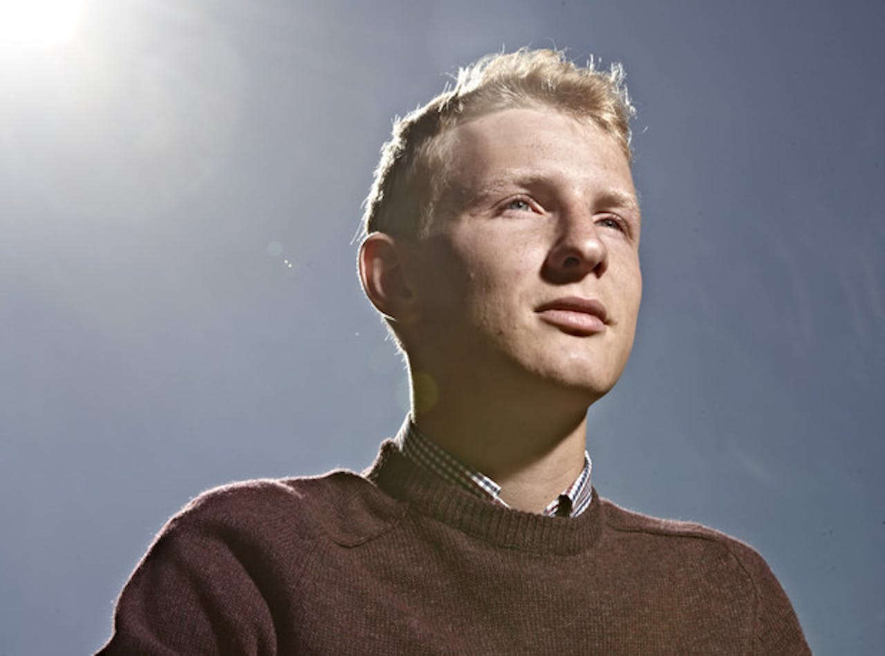 Aurelien Hayman haalde met zijn gave het landelijke nieuws in Groot Brittannië.