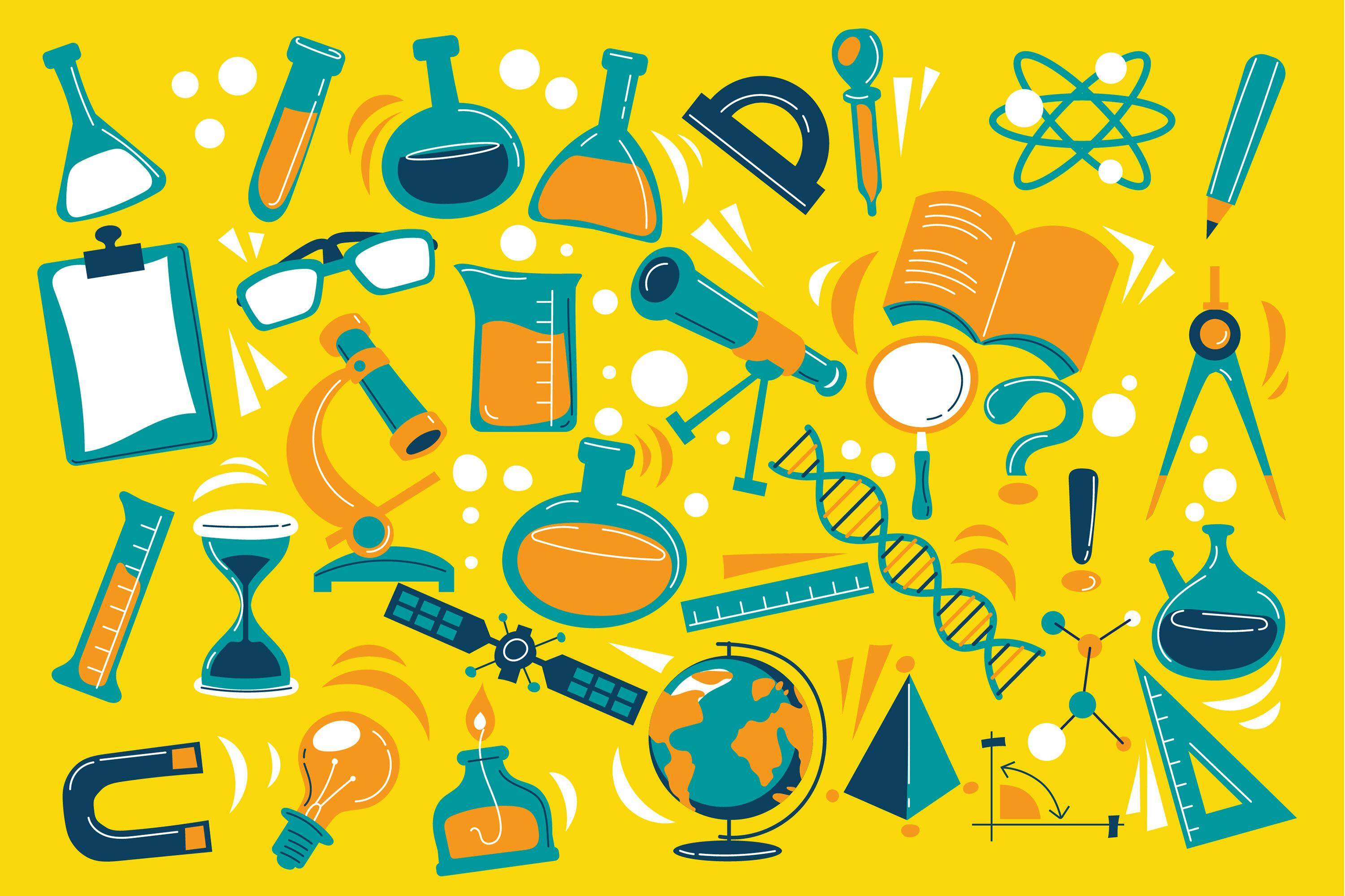 Wetenschappelijke gebruiksvoorwerpen.