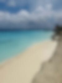 Strand en zee op Bonaire