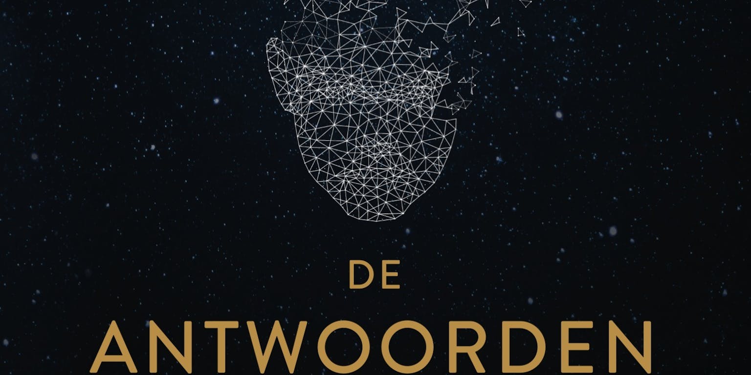 De cover van het boek 'De antwoorden op de grote vragen' van Stephen Hawking.