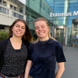 Antonia Becker en Emy van der Valk Bouman