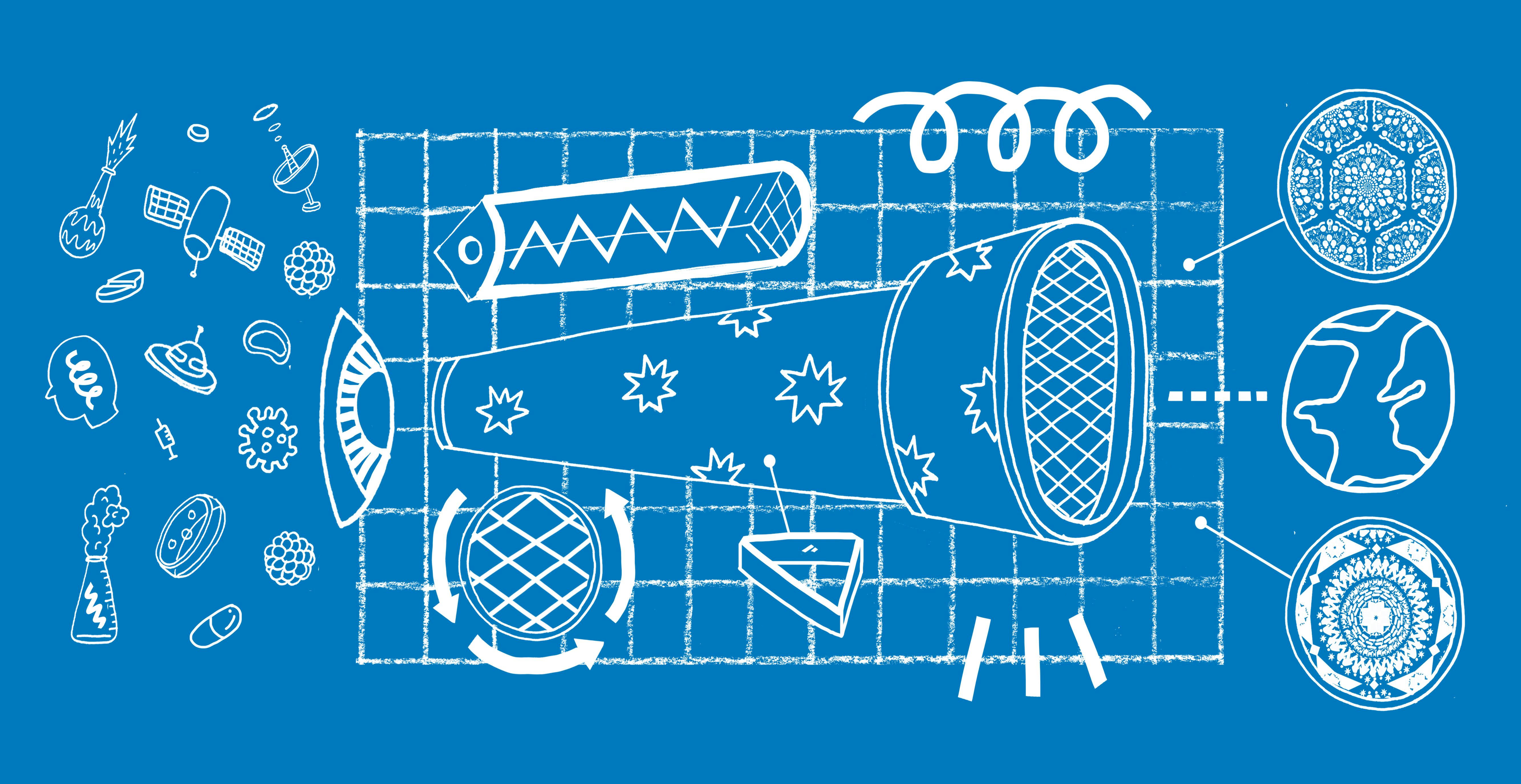 Een telescoop die voor iedereen een ander beeld schetst.