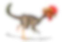 Een combinatie van een kip en een dinosaurus: de chickenosaurus.