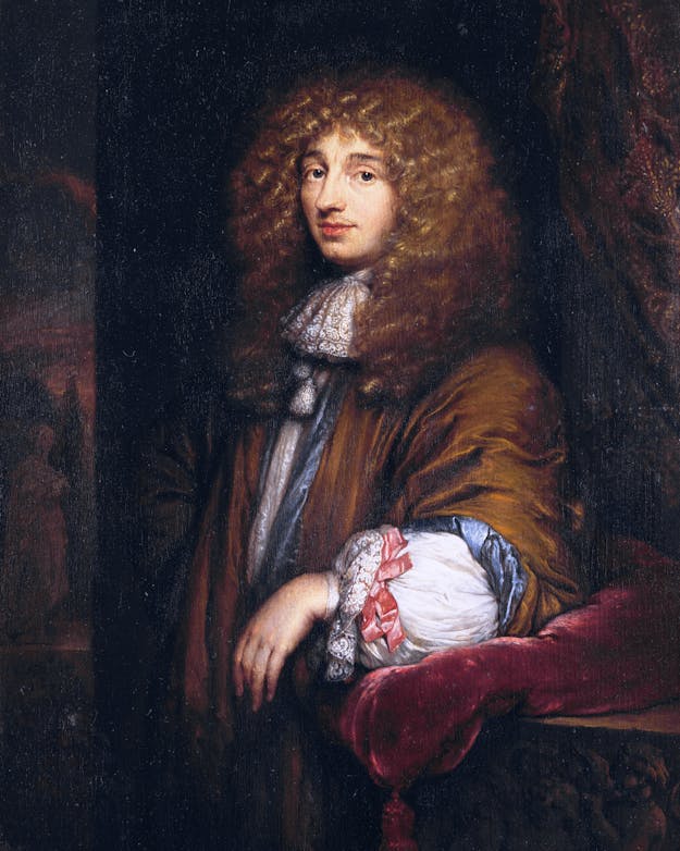 Christiaan Huygens (1629-1695) geldt als een van de belangrijkste Nederlandse wetenschappers. Hij verrichtte baanbrekend werk in de wis-, natuur- en sterrenkunde en zorgde als uitvinder ook voor talloze technische vernieuwingen. Portret uit 1671 door Caspar Netscher, collectie Haags Historisch Museum, te zien in Museum Boerhaave.
