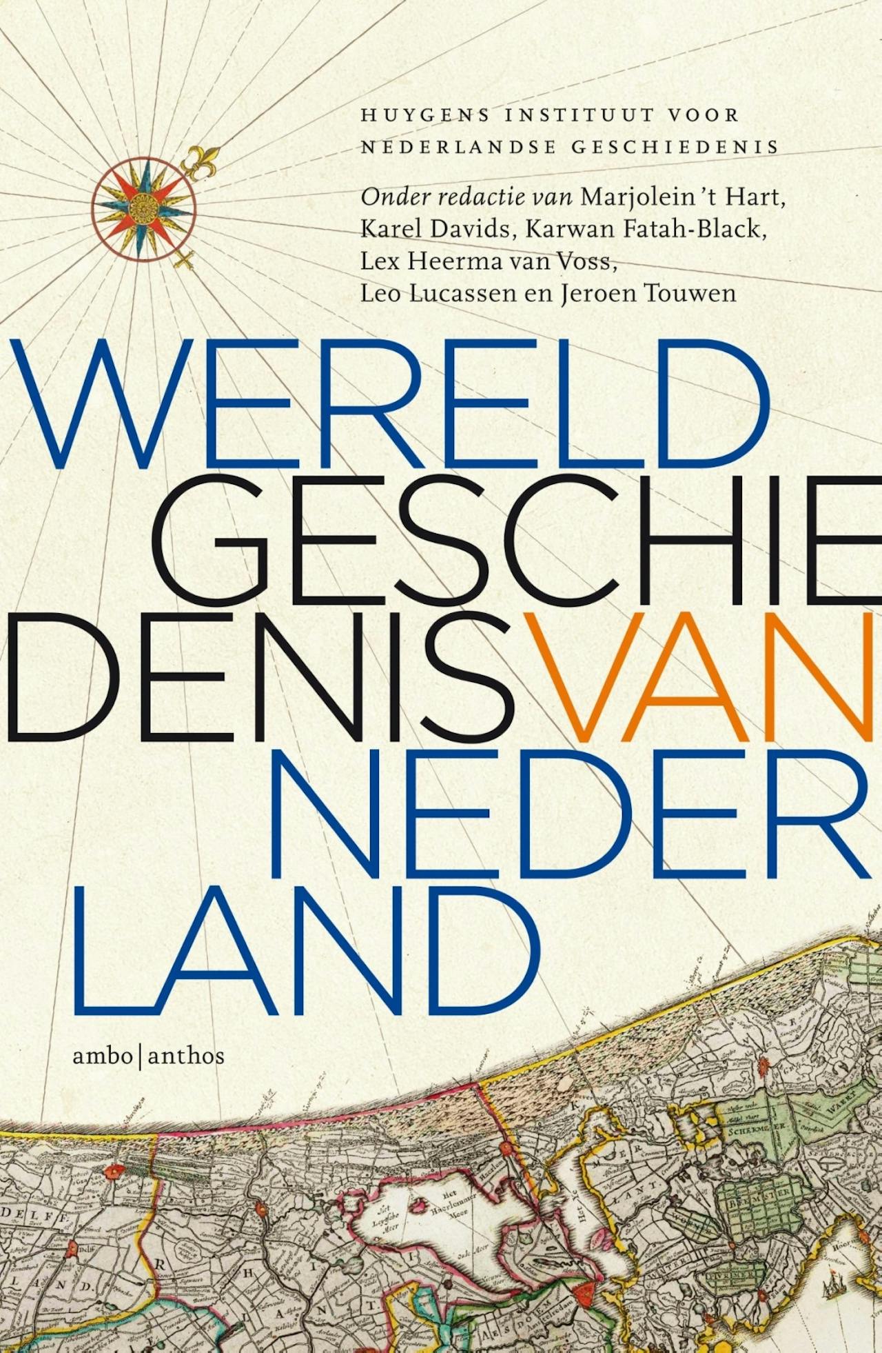De cover van het boek 'De wereldgeschiedenis van Nederland'