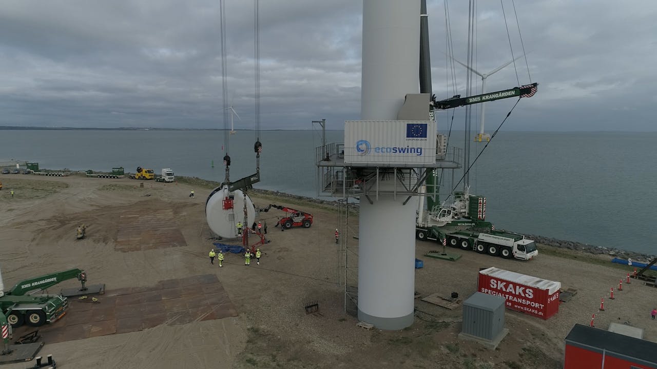 Denemarken heeft de wereldprimeur: de eerste supergeleidende windmolen.