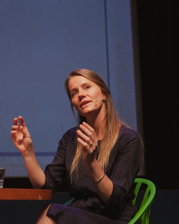 Eline Bunnik tijdens DNA-festival Eline Bunnik tijdens DNA-festival