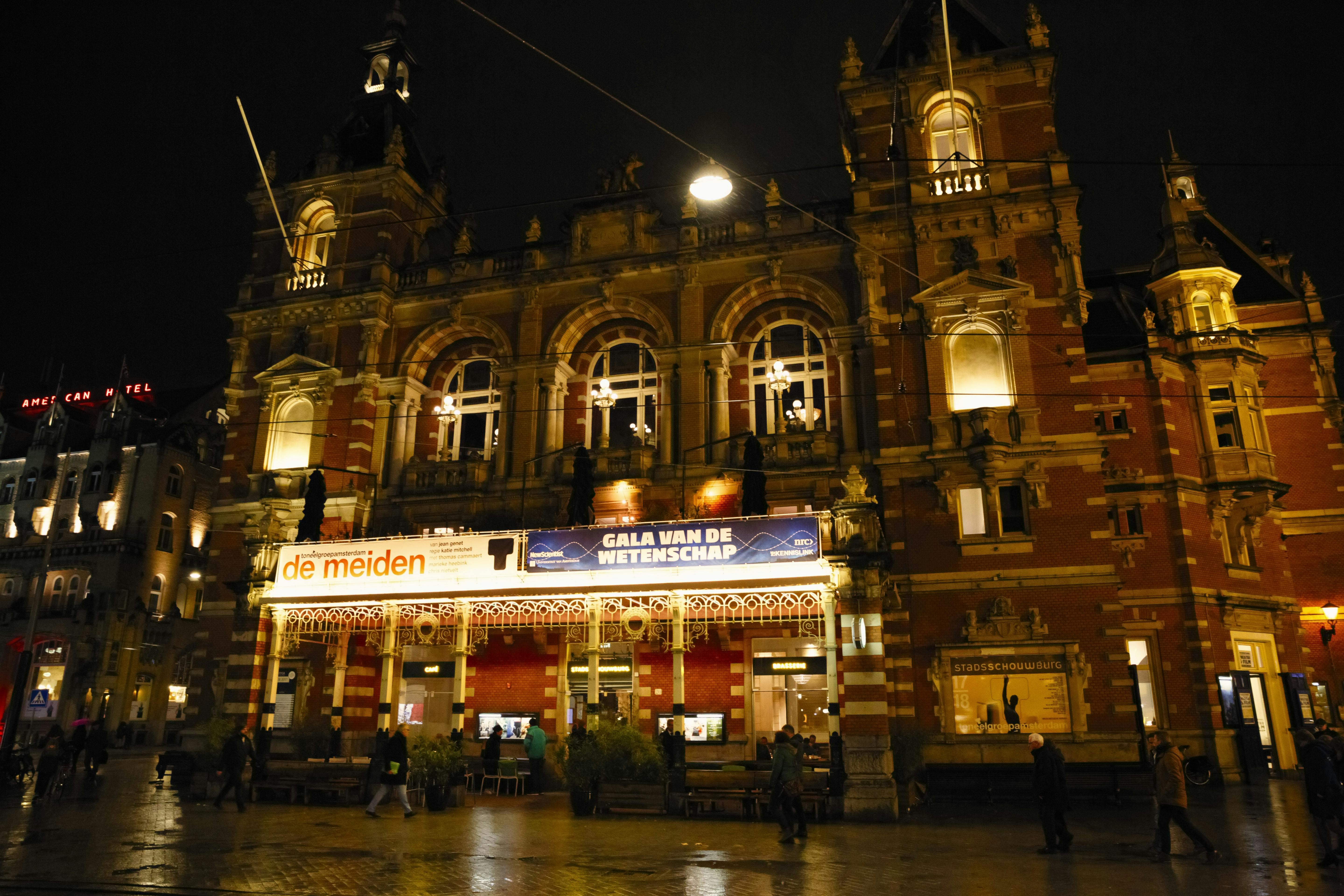 Stadsschouwburg Amsterdam.