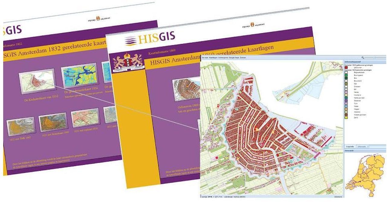 Kaartlagen HISGIS Amsterdam