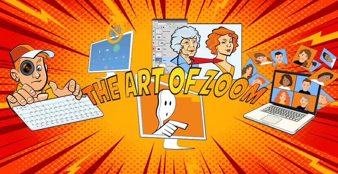 Meld je hier aan voor de theatrale Zoom-meeting The Art of Zoom op maandag 17 januari 2022.
