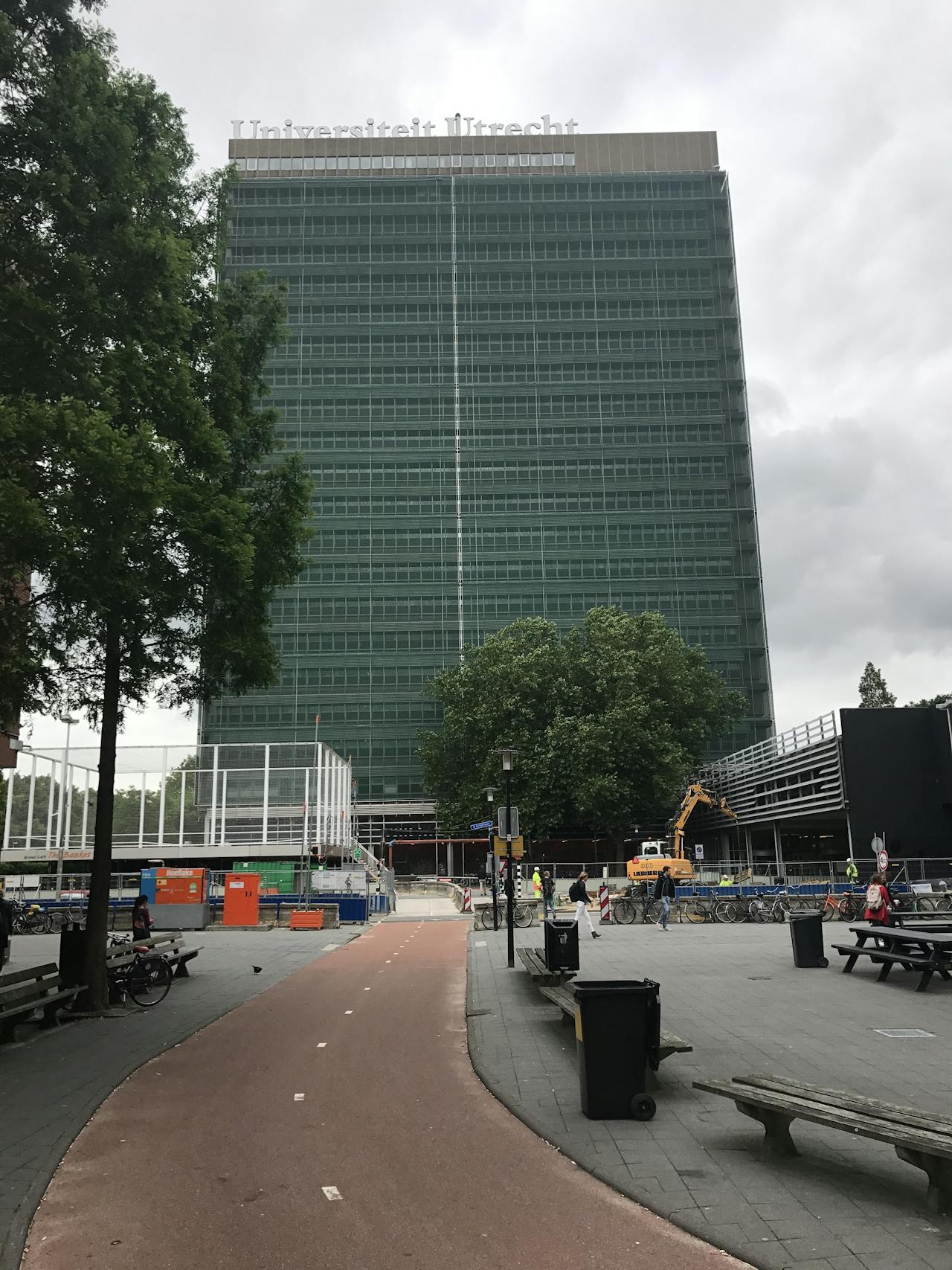 Het Willem C. van Unnikgebouw in Utrecht.