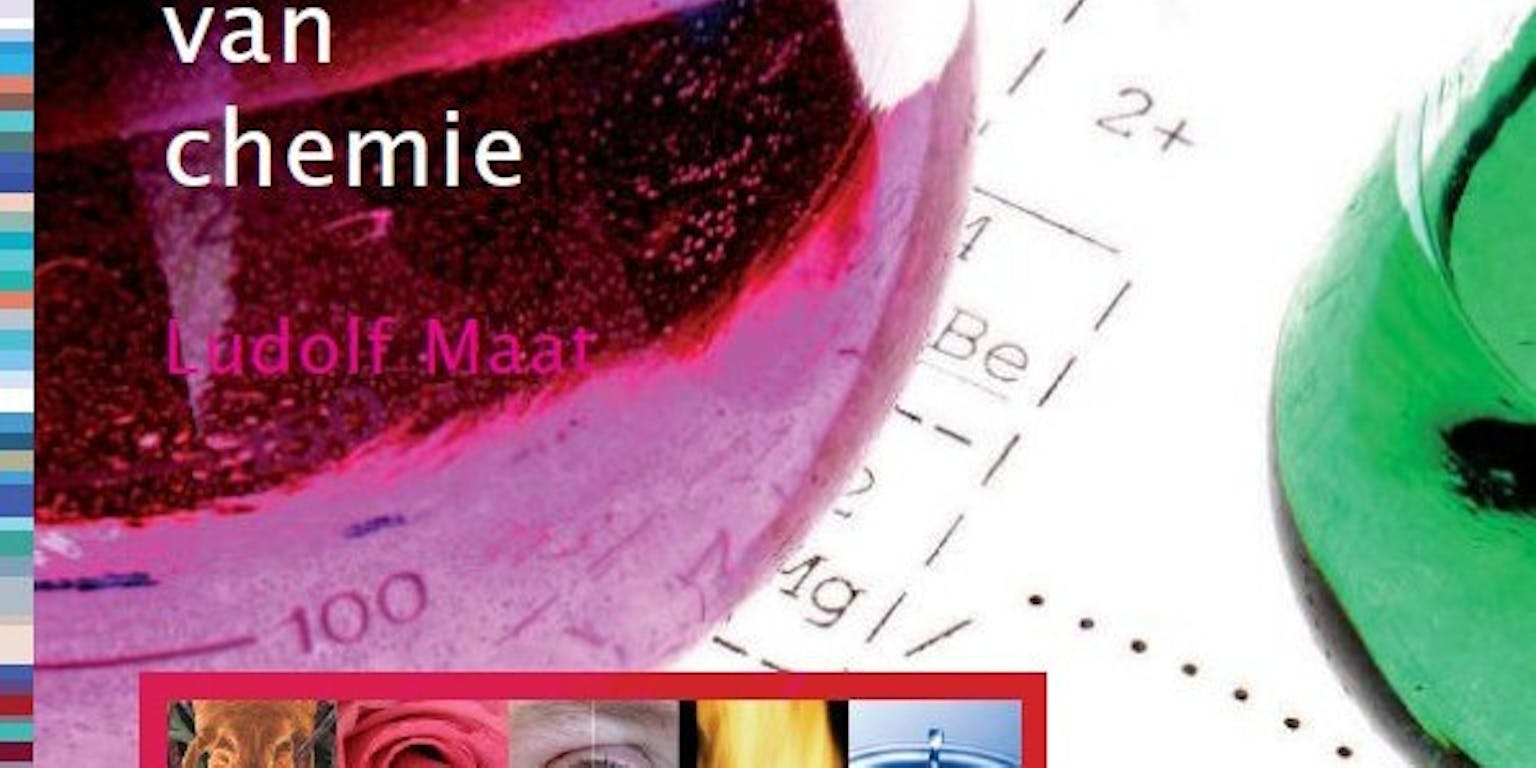 De cover van de kleur van chemie van Ludolf Maat.
