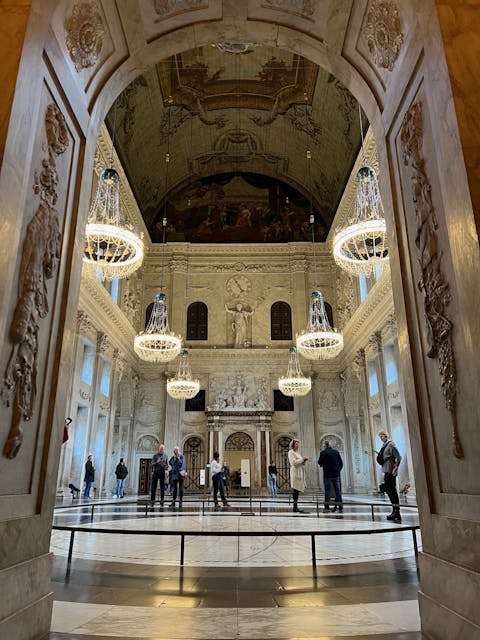 Burgerzaal in het Koninklijk Paleis Amsterdam. Burgerzaal in het Koninklijk Paleis Amsterdam