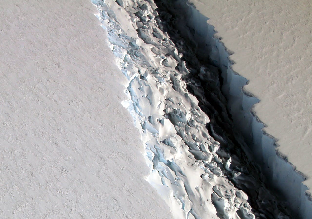 De scheur in Larsen C.