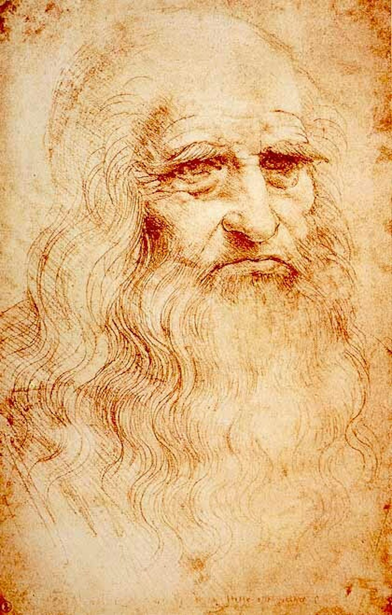 Een tekening van Leonardo da Vinci.
