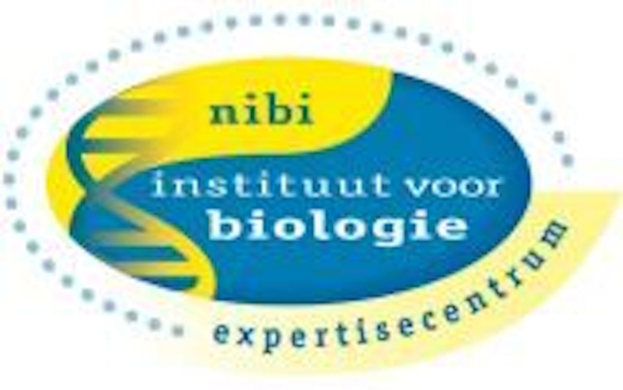 Het logo van het NIBI: het Nederlands Instituut voor Biologie.