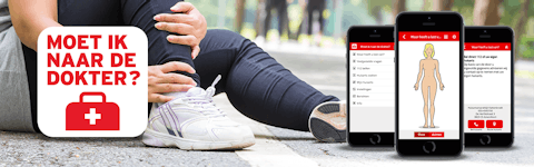 Een dikke enkel: rust geven of toch even langs de huisarts?