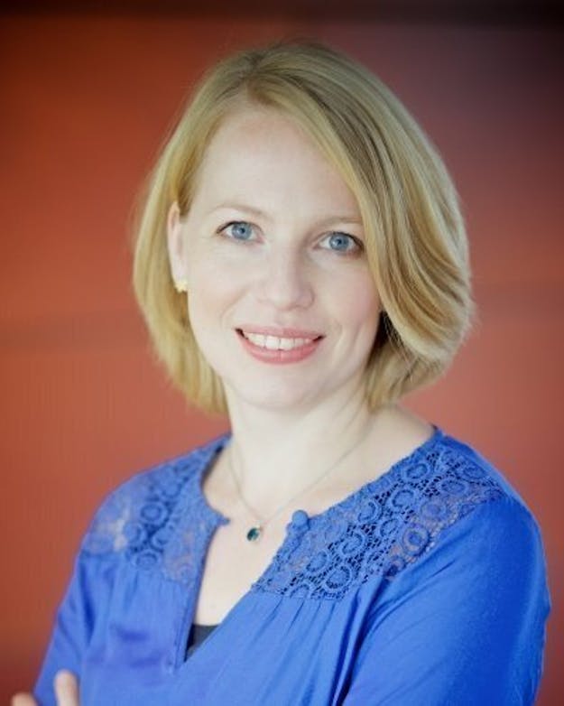 Onderzoeker Sophie van Baalen.