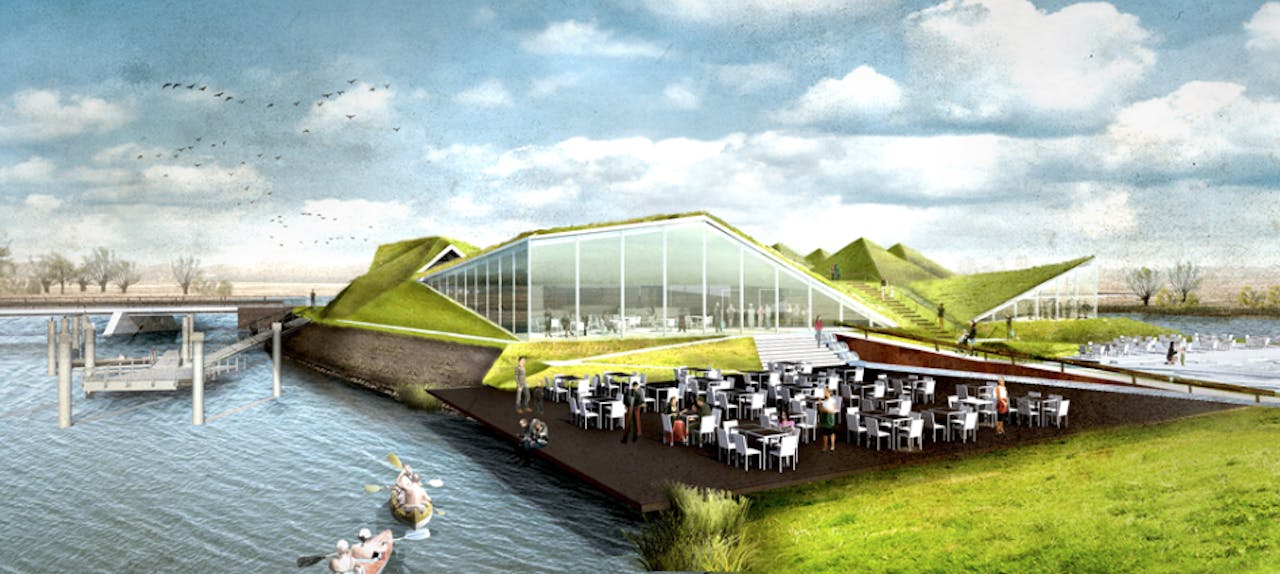 Zo komt het gerenoveerde Biesbosch Museumeiland eruit te zien.