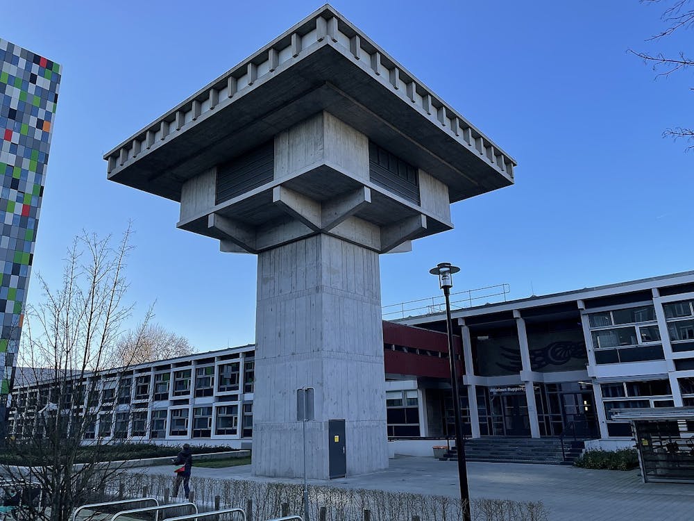 De Sterrentoren van het Marinus Ruppertgebouw van de Universiteit Utrecht