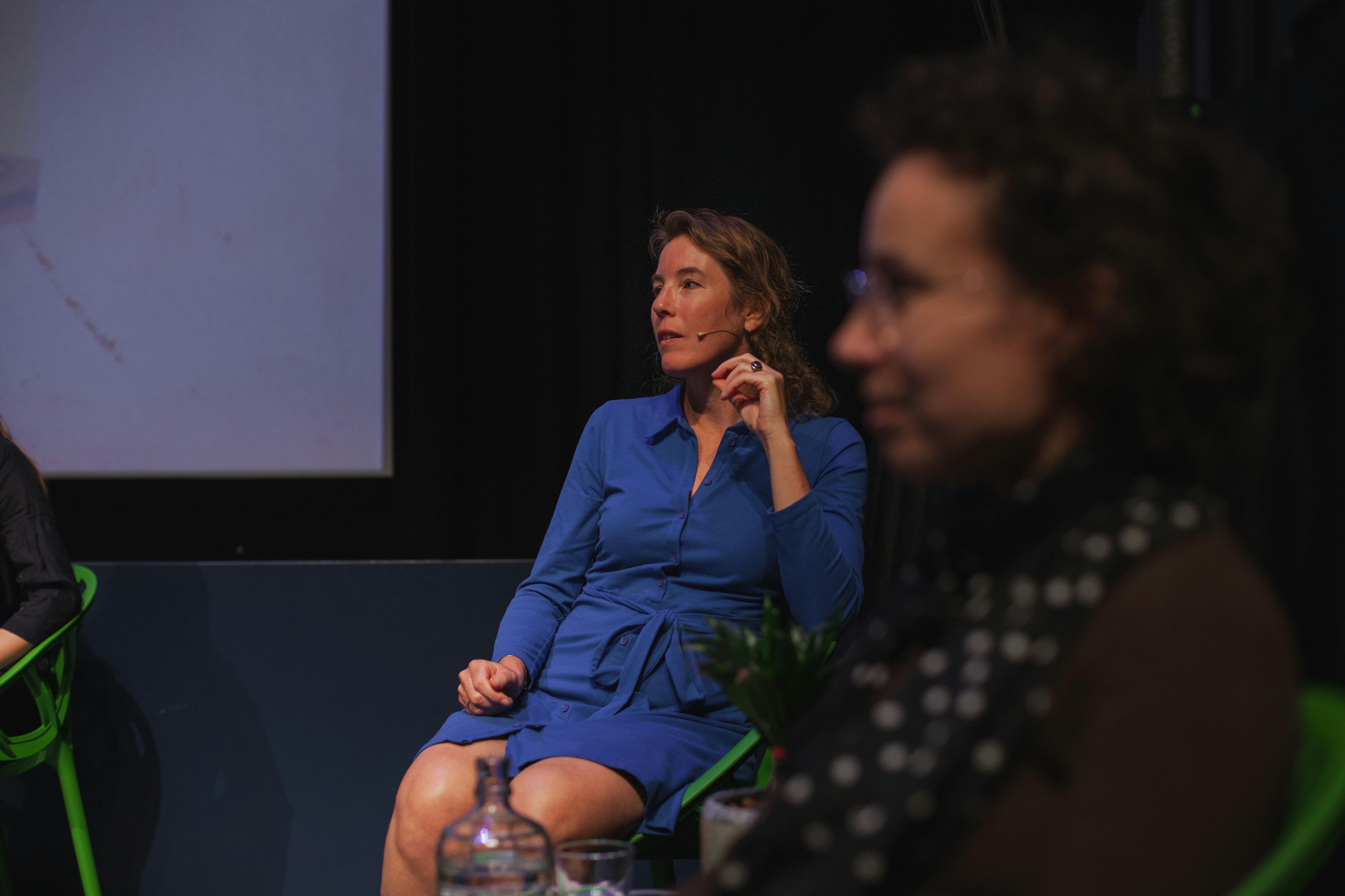 Tinca Polderman tijdens DNA-festival