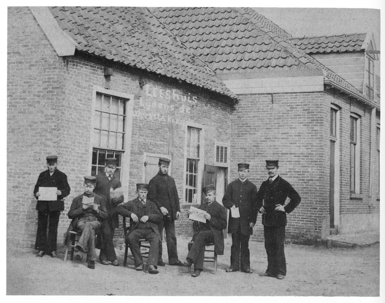 Stakingleiders in het pak, 1888
