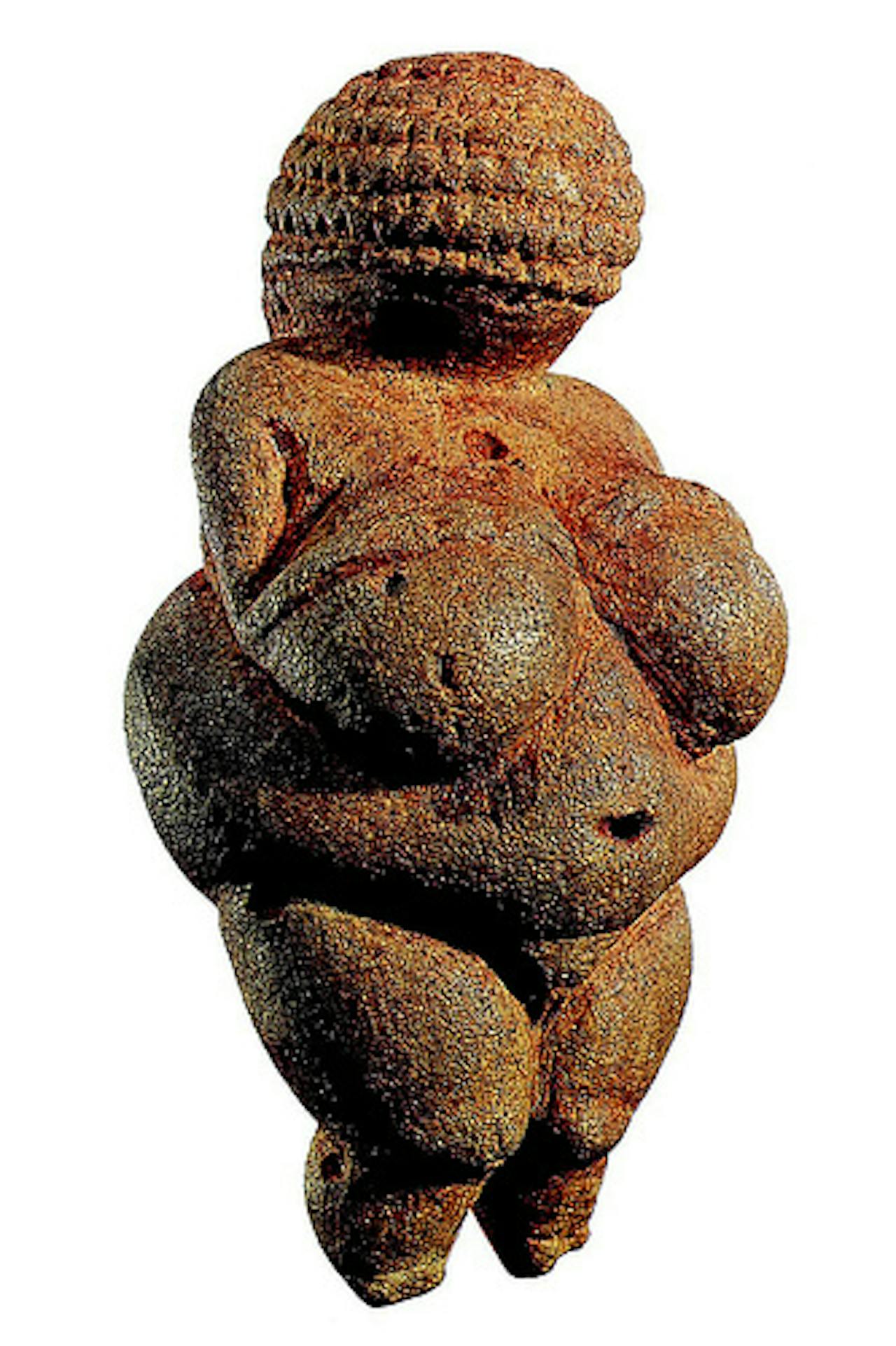 Venus van Willendorf beeldje.