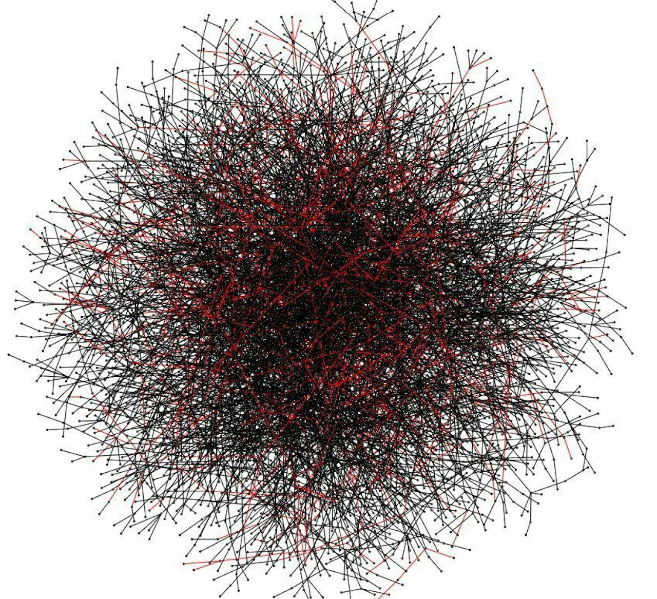 Genetische activiteit en eiwitsynthese vormen een veel ingewikkelder netwerk van reacties dan tot nu toe werd aangenomen.