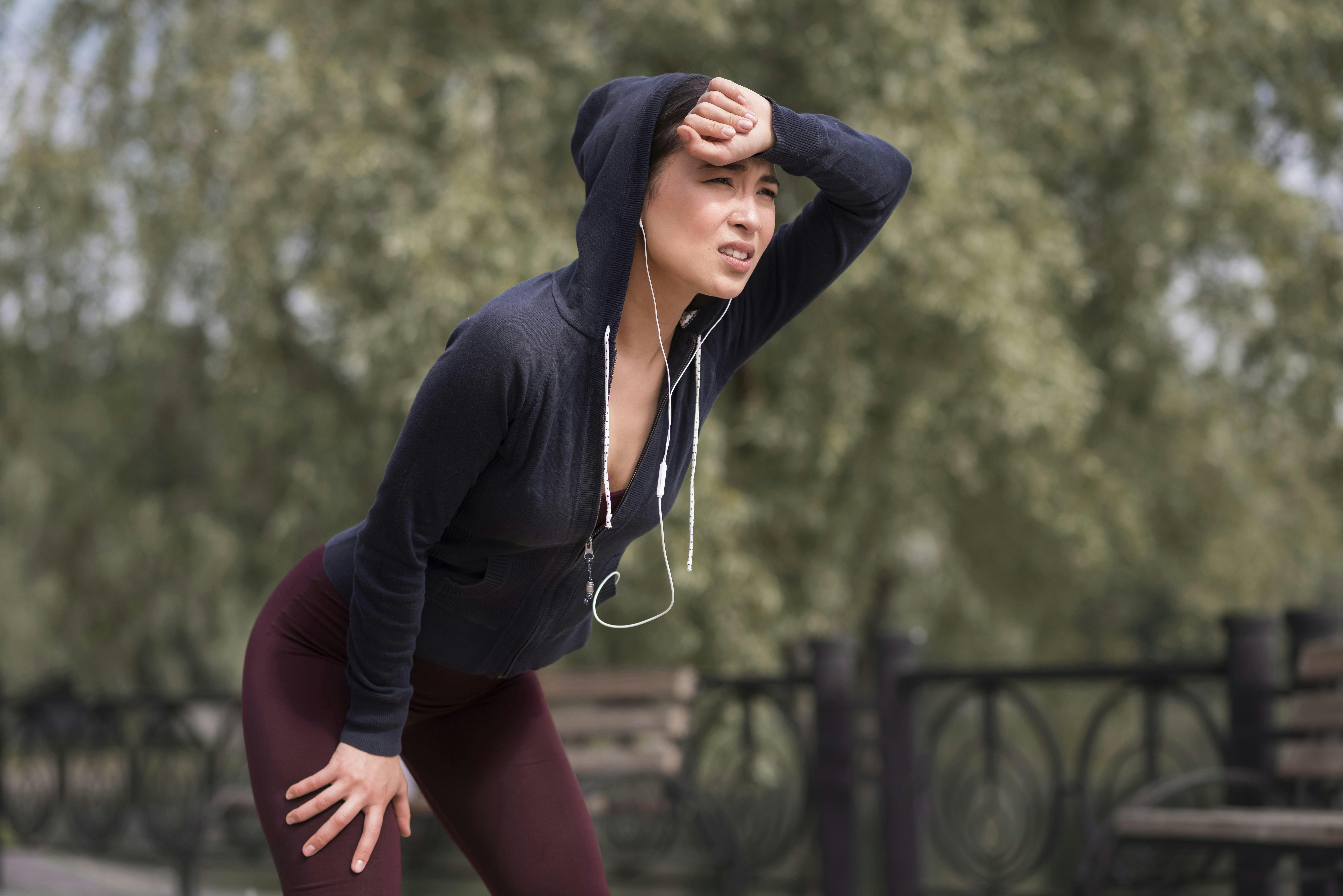 Hardloper na een training