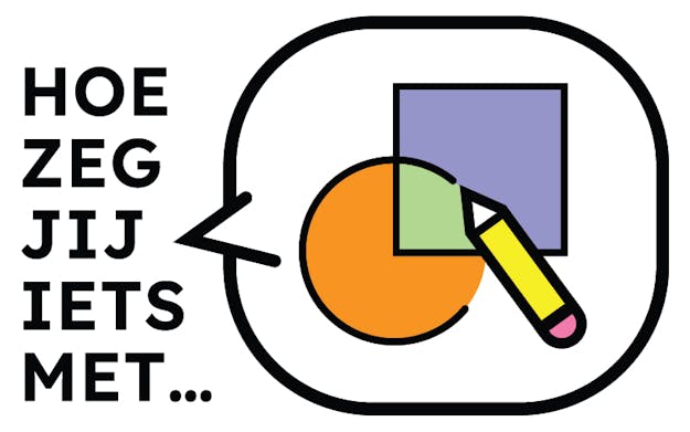 Beeldmerk Hoe zeg jij iets met Beeldmerk Hoe zeg jij iets met