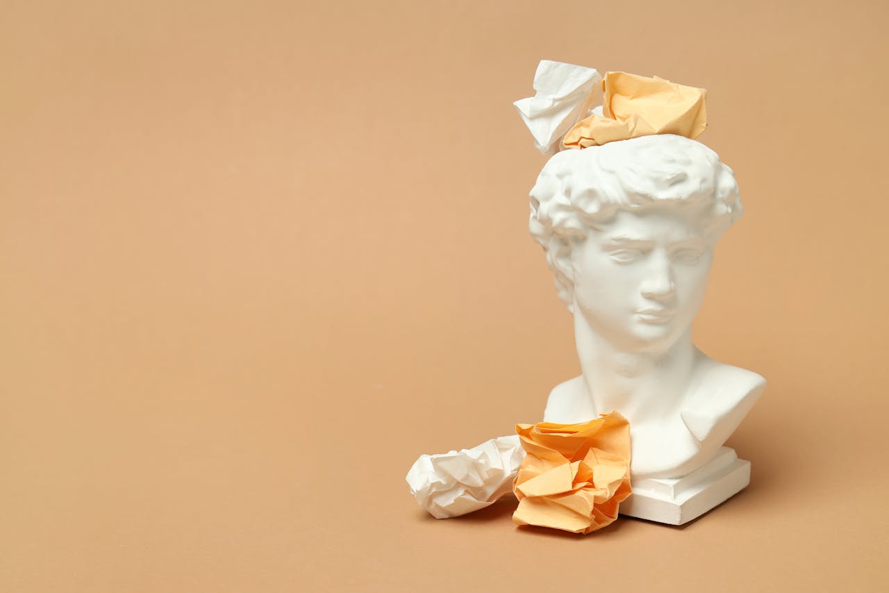 De fundamentele aard van de filosofie vraagt om fundamentele aannames, waarbij logische argumenten niet helpen propjes papier rond filosoof