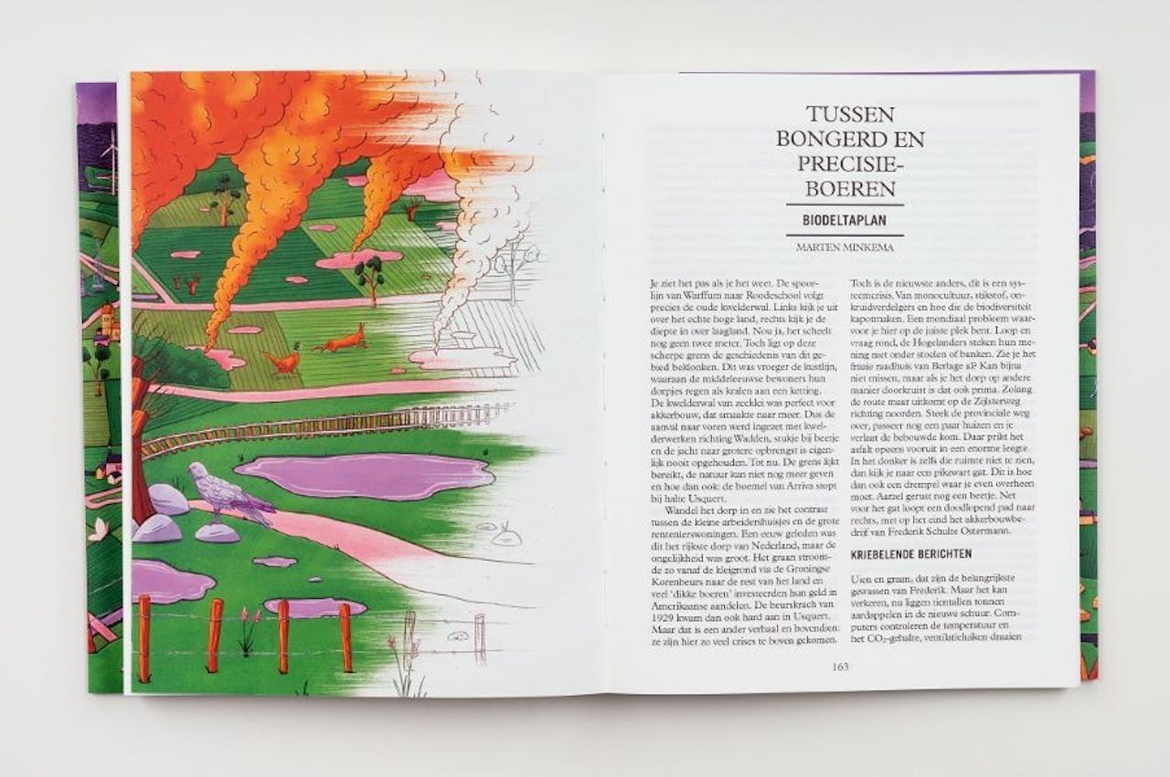 Het boek is prachtig geïllustreerd met mooie foto’s en artist impressions.