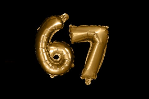 gouden ballonnen met 6 7 gouden ballonnen met 6 7