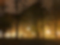 Verlicht stadspark