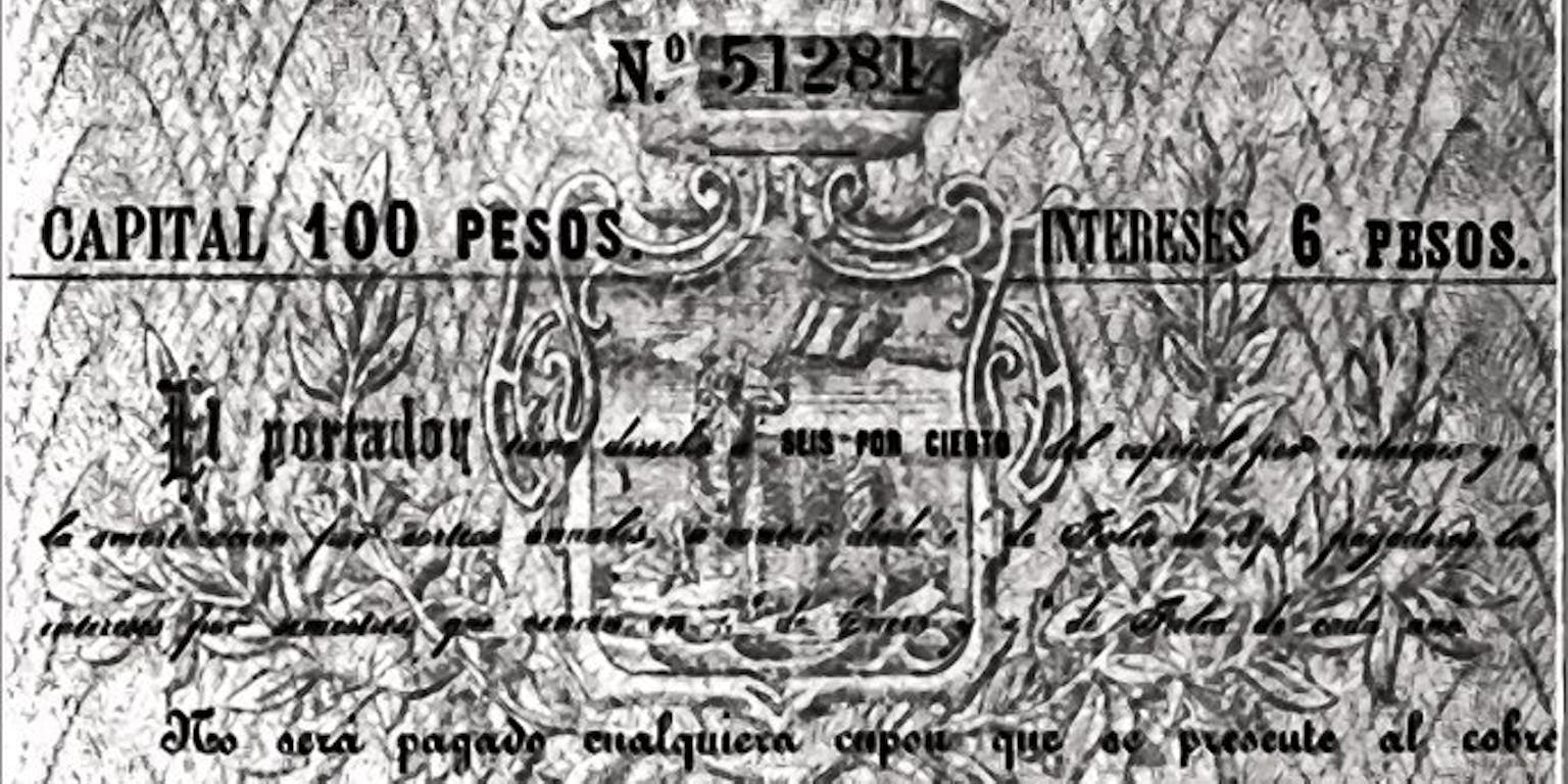 Een zwart-wit afbeelding van een oud document waarop de afschaffing van slavernij in Puerto Rico wordt aangekondid.