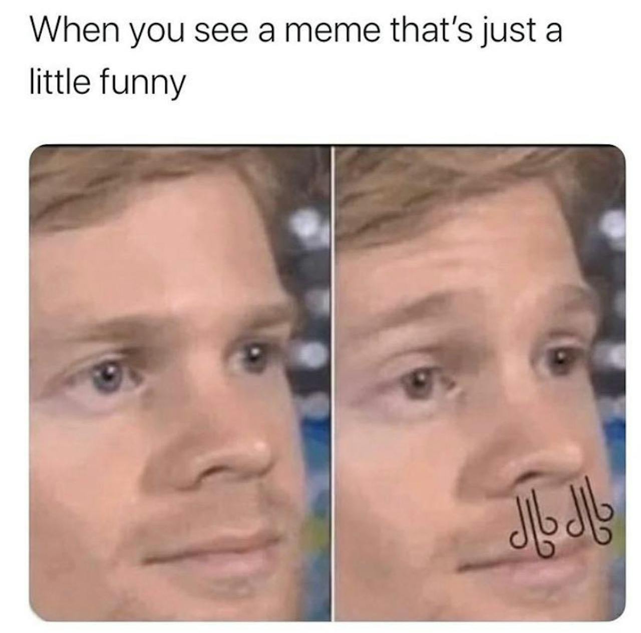 Meme over het bekijken van een meme.