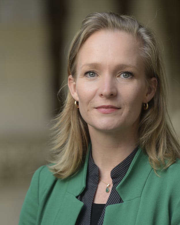 Marietje Schaake. Portret van Marietje Schaake.