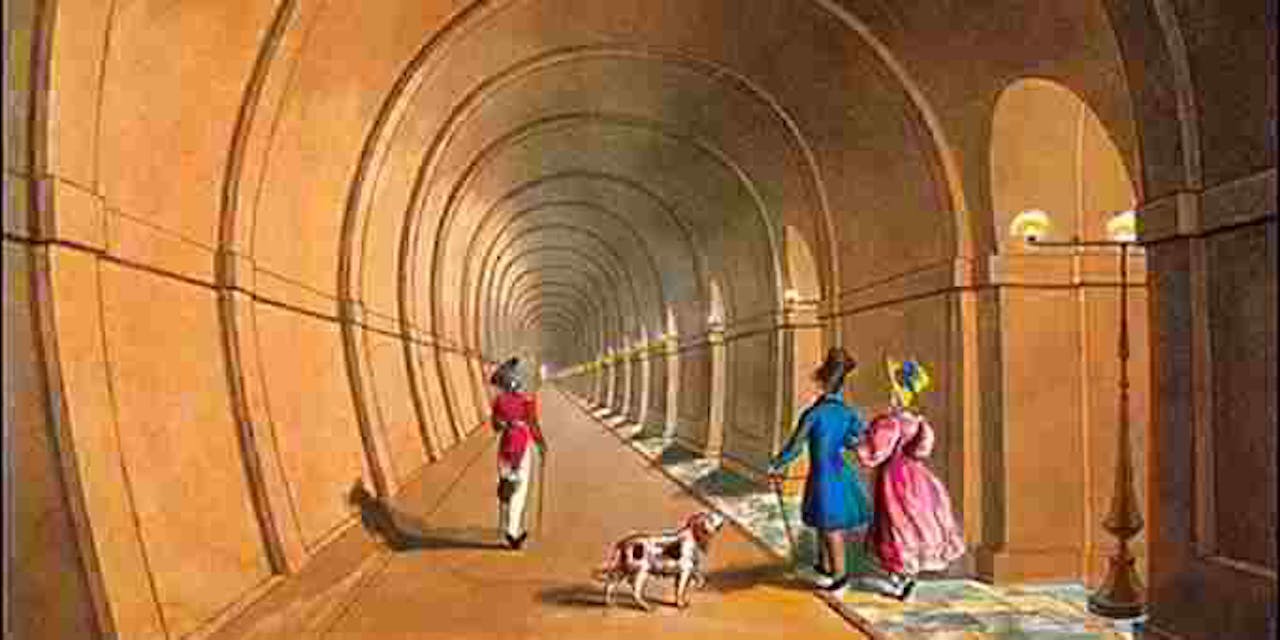 Aanvankelijk wordt de Thames Tunnel alleen als onderdoorgang voor voetgangers gebruikt. Nu is het een deel van het traject van de London Underground tussen de stations Wapping en Rotherhithe.