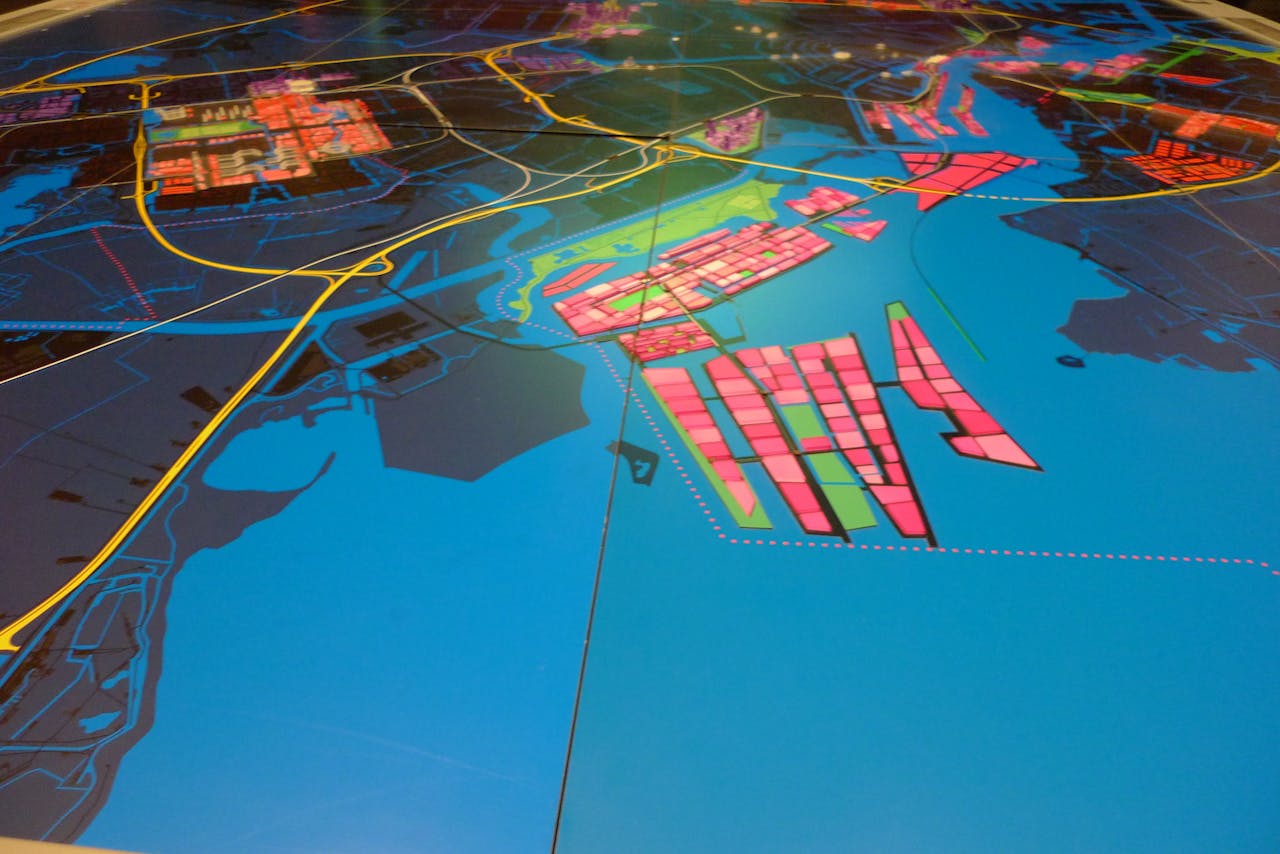 Maquette voor Amsterdam