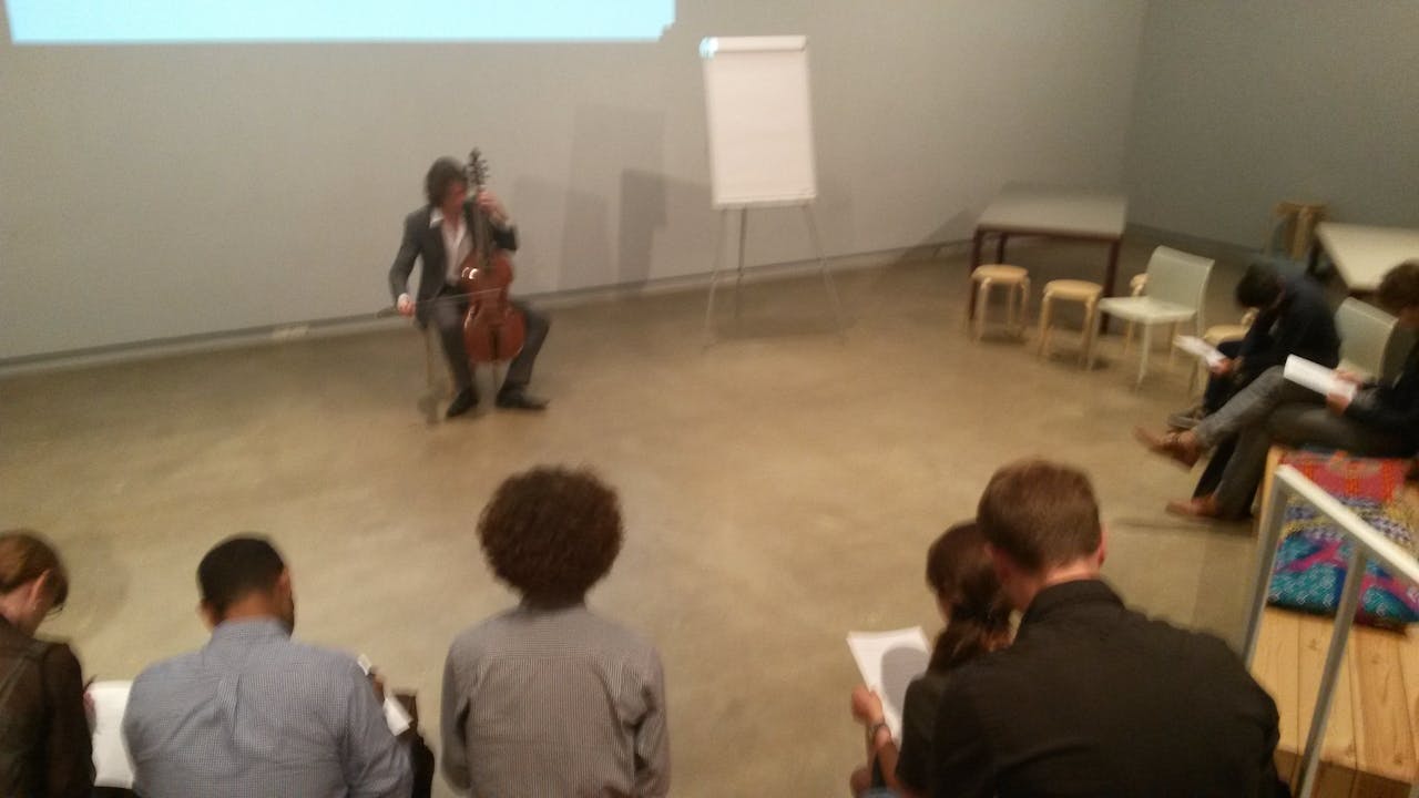 Workshop van het PhD career event waar Clara bij was.