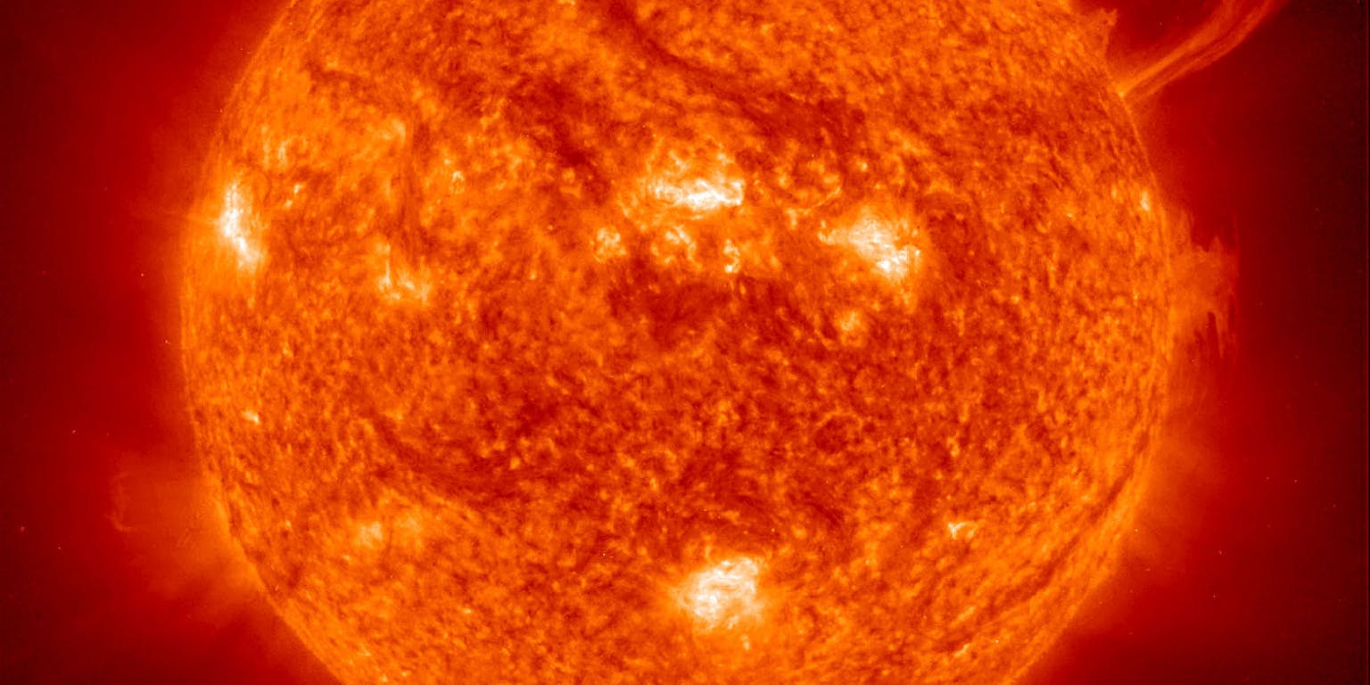 NASA-beeld van de zon.